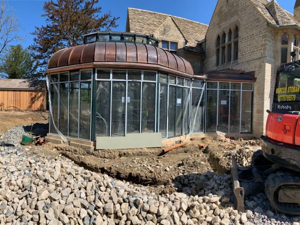 Architectural Structural Glazing Feature